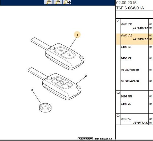 Plipli Anahtar 307 (6490.CQ) (,06490.EE,VERİCİ ,6490.75,PLİPLİ ANAHTAR 307)