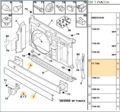 Ön Panel Traversi (7106.F1) (,07106.C8)