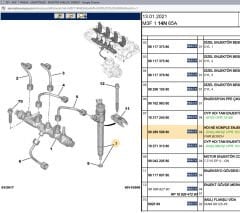 Psa Enjektör 9820403480