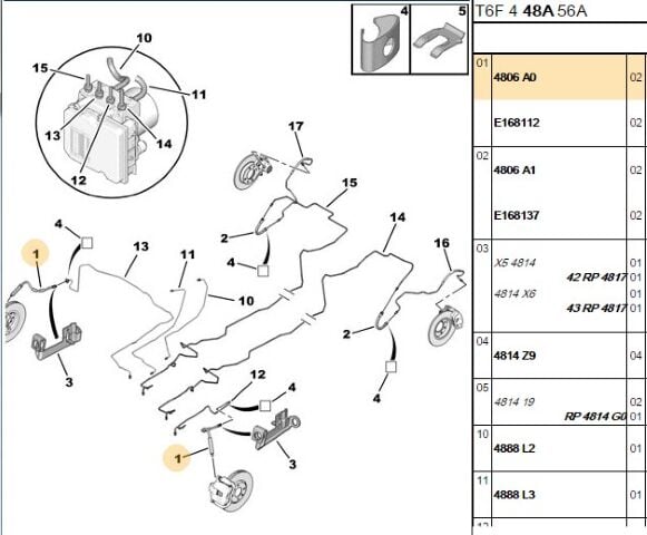 Ön Fren Hortumu 307 (4806.A0)