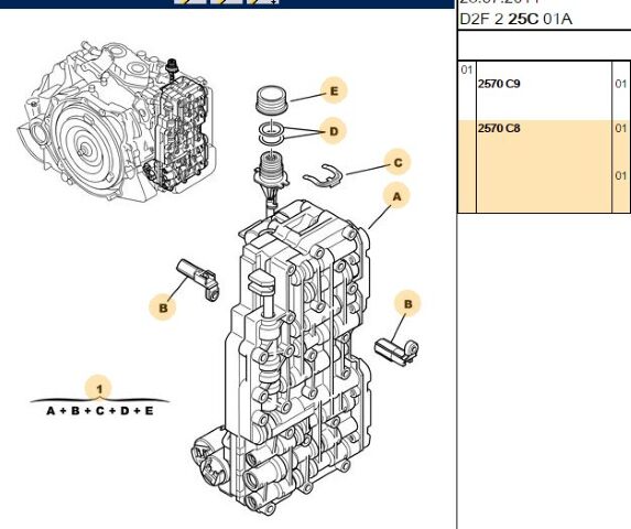 Hidrolik Blok (2570.C8) (,02570.A8,2570.C2)