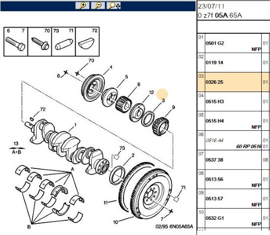 Pompa Kumanda Dişli Cont Krank Ön Keçe Boxer Dj5/dj5t/dj5ted (0326.25)