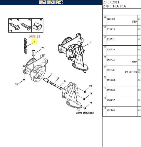 Yağ Pompa Zinciri Yag Zıncırı Boxer****** İptal Olmuştur (1033.12)