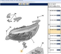 Psa Sol Far Bağlantı Ayağı
