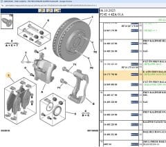 Eurorepar Ön Fren Balata Takımı 1647863580 TR1617275680