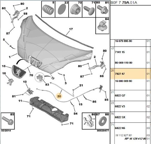 Kaput Destek Demiri 107 (7927.47)