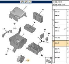 Motor İçi Sigor Yan Beyni (6500.EJ) (,06500EJ,3640244)