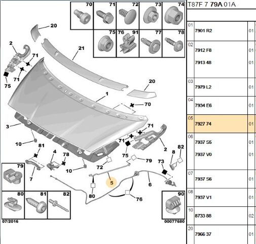 Kaput Destek Demiri 5008 (7927.74)