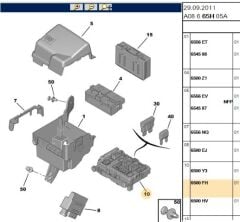 Motor İçi Sigorta Kutusu (6500.FH) (,06500.Y5,6500.ET)