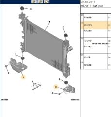 Bağlantı Ayak Radyatör Bıpper Nemo (1312.E3)