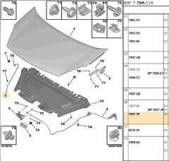 Kaput Destek Demiri Partner/berlıngo B9 (eski No 7927 65) (7927.78) (,07927.65)