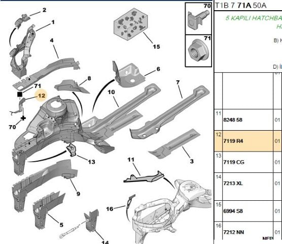 Tutucu 206 (7119.R4)