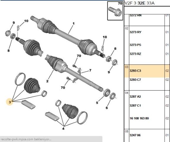 Aks Körüğü Muhafaza Grubu (3293.C3)