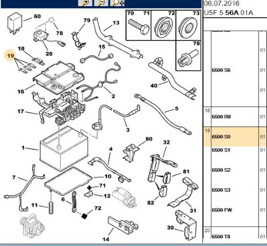 Motor İçi Sigorta Içı Sıgorta (6500.S0)