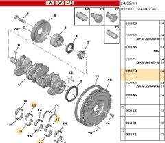 Yatak Yarı Parç Ana Xs (0113.C9)