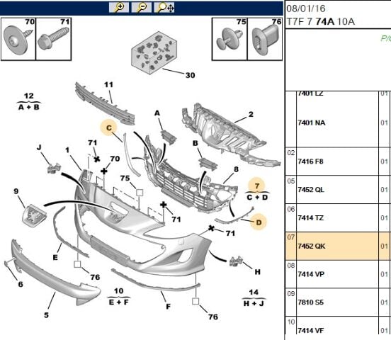 Ön Izgara Yan Nikelaj 308 (7452.QK)