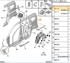 Yan Duvar Sacı Bıpper Tepee (a9) (8501.LS) (,08501.JN,ARAÇ İÇİ ,1636939780)