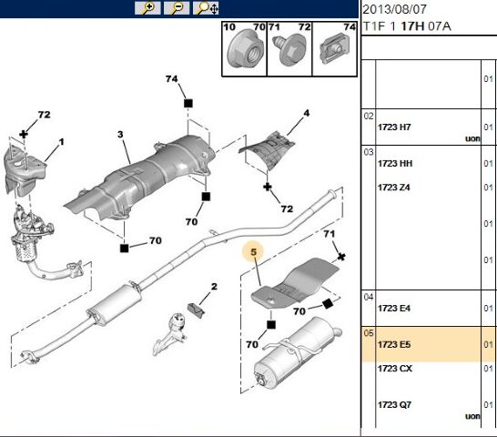 Isı Kalkan Sacı (1723.E5)