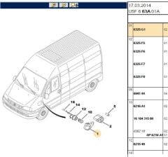 Çamurluk Sinyali Yan Sınyalı Boxer-2 Ym (6325.G1) (,06325.F9,6325.F4)