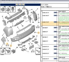 Psa Gt Line Arka Tampon