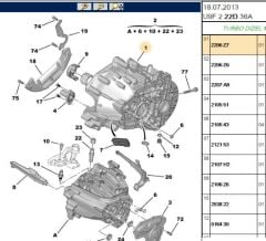 Şanzuman Gövdesi Boxer 3 2 120 Ps (2206.Z7)