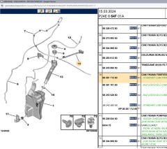 Psa Silecek Su Fıskiye Memesi 9824288380