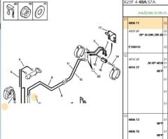 Fren Borusu Üst Ön Hortumu Boxer Em (4806.71)