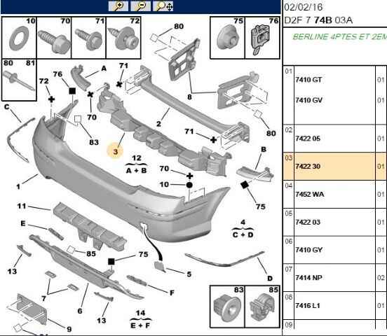 Pch Emicisi 407 (7422.30) (,07414.FR)