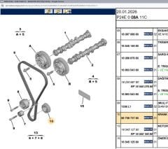 Psa Krank Mili Dişli Kasnağı