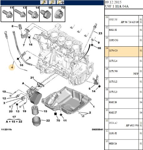 Conta Yağ Çubuğu Boxer 3 2 Puma Motor Yagı (1174.C3)