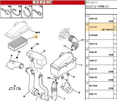 Hava Fıltre Sx Vts (1444E8)