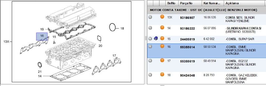 Conta Emme Monıfolt A16let Insıgnıa (55355614)