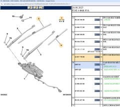 Psa Ön Düz Cam Silecek Lastik Takımı