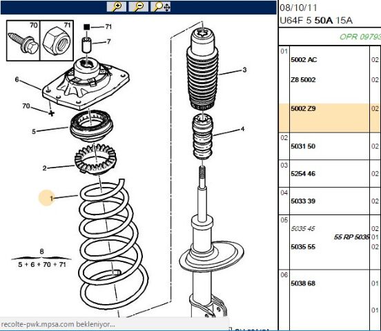 Ön Helezon Yayı Expert (5002.Z9)