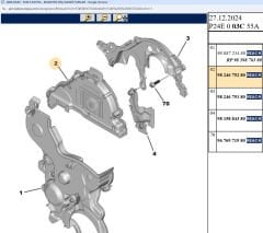 Psa Triger Üst Kapağı 3553763