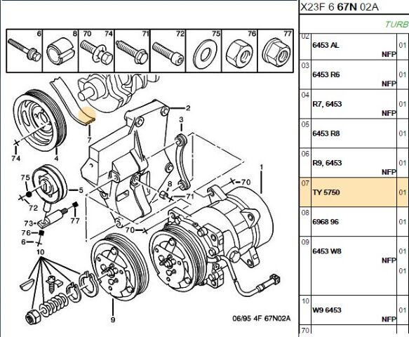 Alternatör Kayışı Alternator 6pk915 Boxer Jumper Dj5 Dj5t (5750.TY) (,05750.E6)