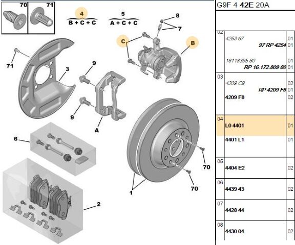 Sol Arka Fren Silindiri Kaliperi Expert 3 Jumpy Scudo (4401.L0)