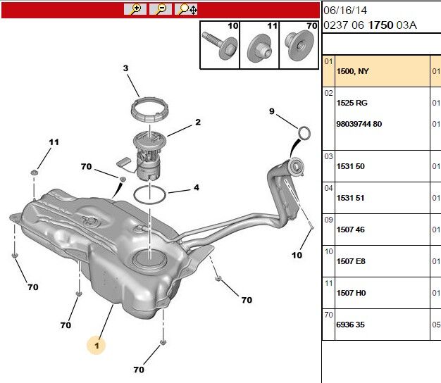 Yakıt Deposu C3 Iıı (1500.NY)