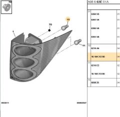 Erp 12v-p21w Ampul Eurorepar (1616431280)
