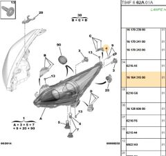 Erp 12v-w5w Ampul Oem No 6216 A1 Eurorepar (1616431580)