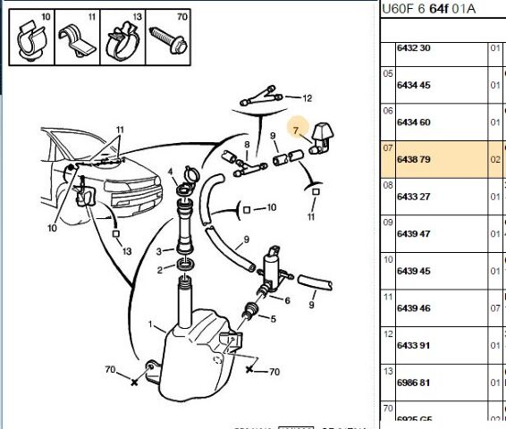 Ön Cam Fskıyesı Su Fiskiye Memesi Expert/jumpy/scudo (6438.79)