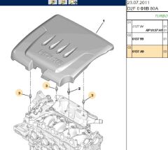 Motor Üst Kapak Vidası (0137.A9)