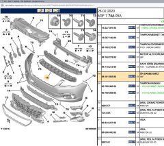 Psa Ön Tampon Alt Darbe Emici
