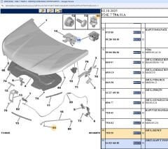 Psa Kaput Çubuğu Klipsi