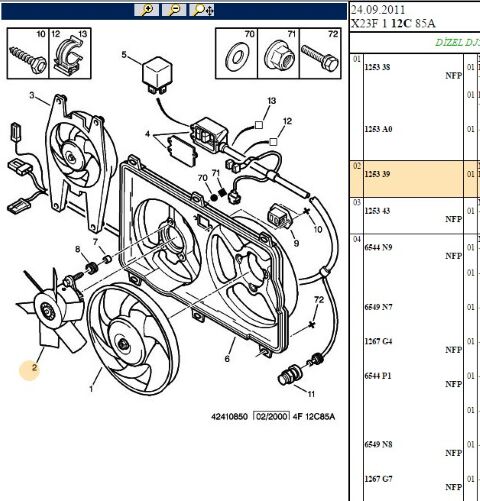 Fan Motoru Motor Ve Pervanesı Boxer (1253.39)