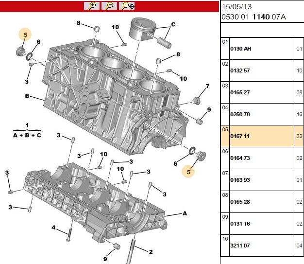 Dişli Tapa C4 (0167.11)