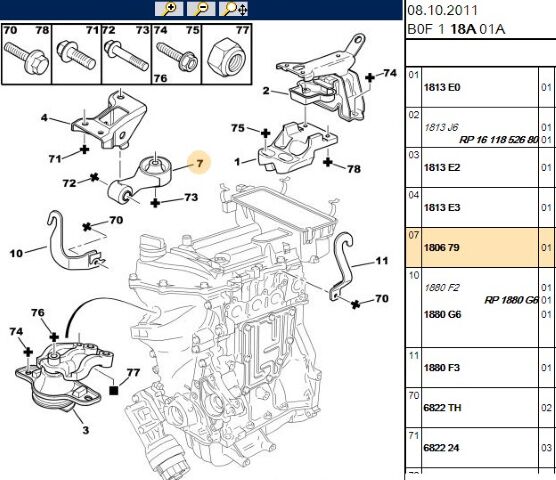 Motor Kulağı 1 0 Kulagi 107 C1 (1806.79)