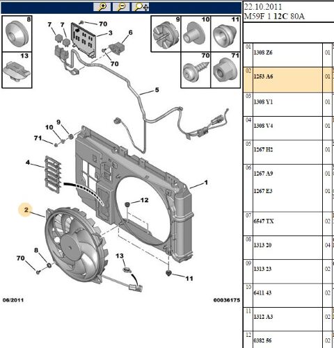 Fan Motoru 2003 Partner Gate (1253.A6)