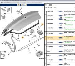 Psa Bagaj Kapağı Takozu