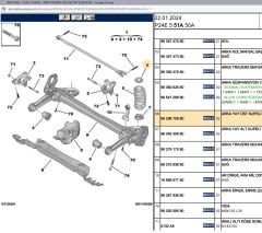 Psa Helezon Yayı Arka Küpeli Üst Lastiği